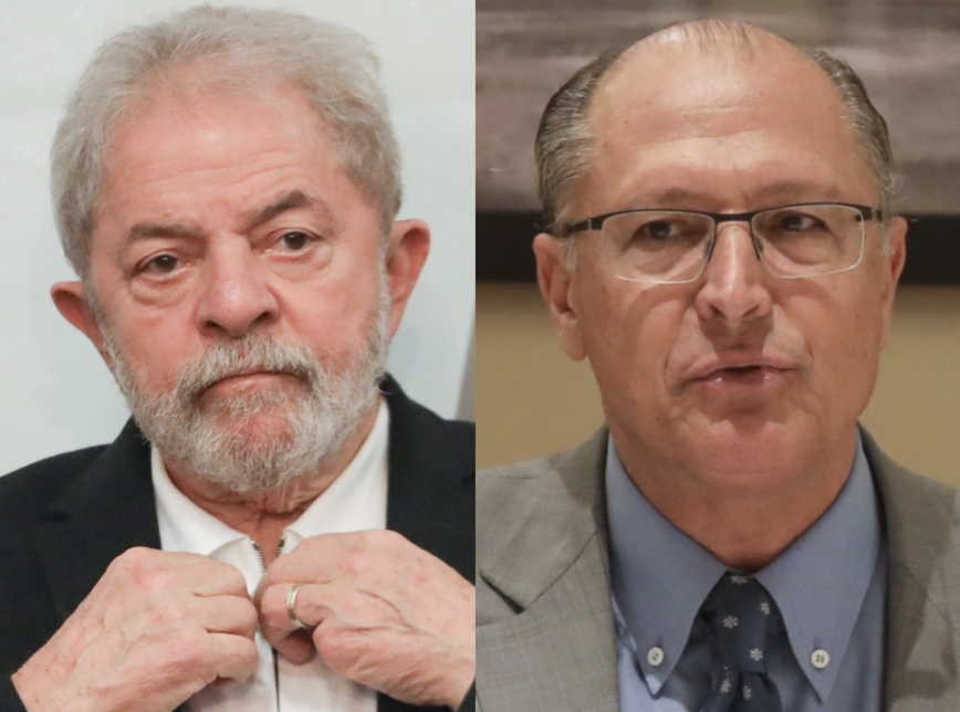 Dois mundos: a mídia negativa de Lula e Alckmin