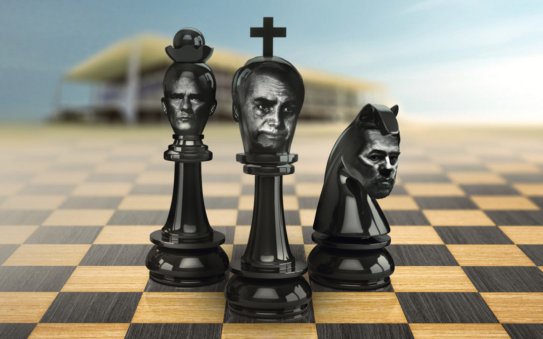 Bolsonaro e Sérgio Moro – dois jogadores de damas – contra os enxadristas do Centrão