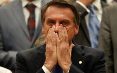 Bolsonaro morre de medo das manifestações